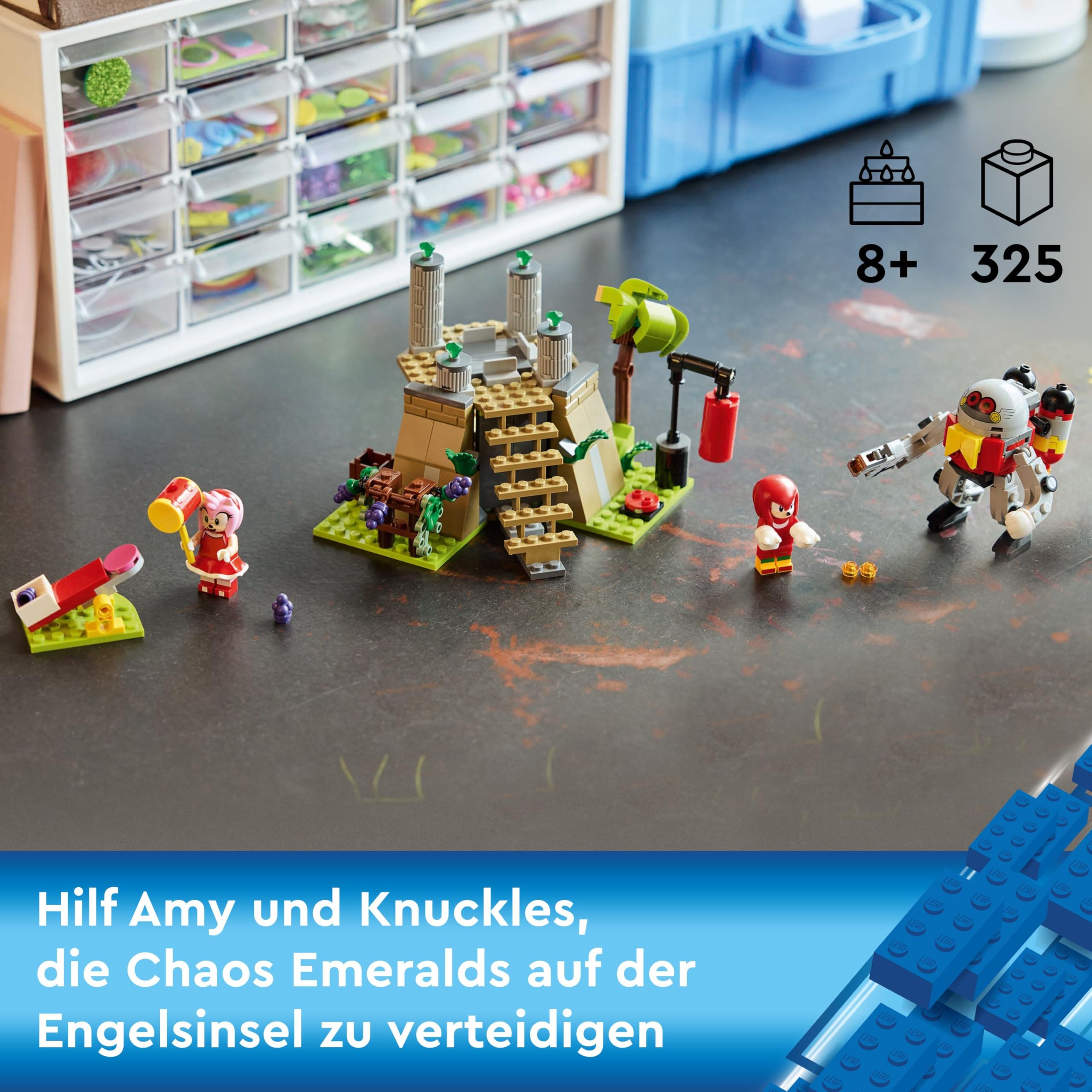LEGO Sonic The Hedgehog Knuckles und der Schrein des Master Emerald 76998