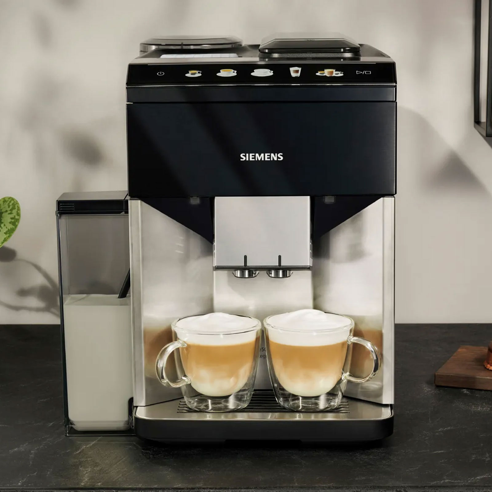 Siemens TQ517D03 Kaffeevollautomat (integral) EQ.500 Edelstahl / schwarz