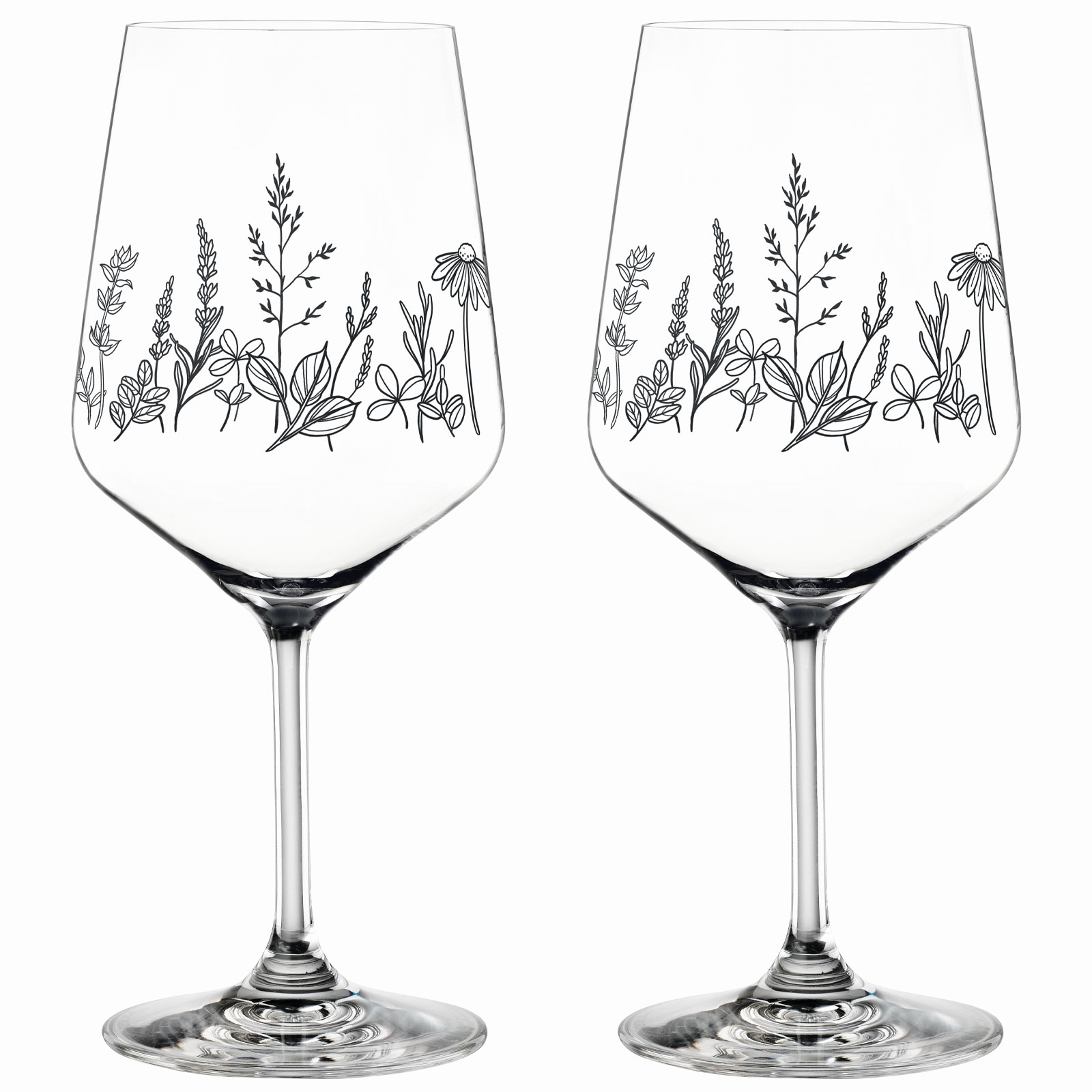 Nachtman Tattoo Botanical Black 105723 Coctailglas Set/2 Nachtman Tattoo Botanical Black 105723 Coctailglas Set/2