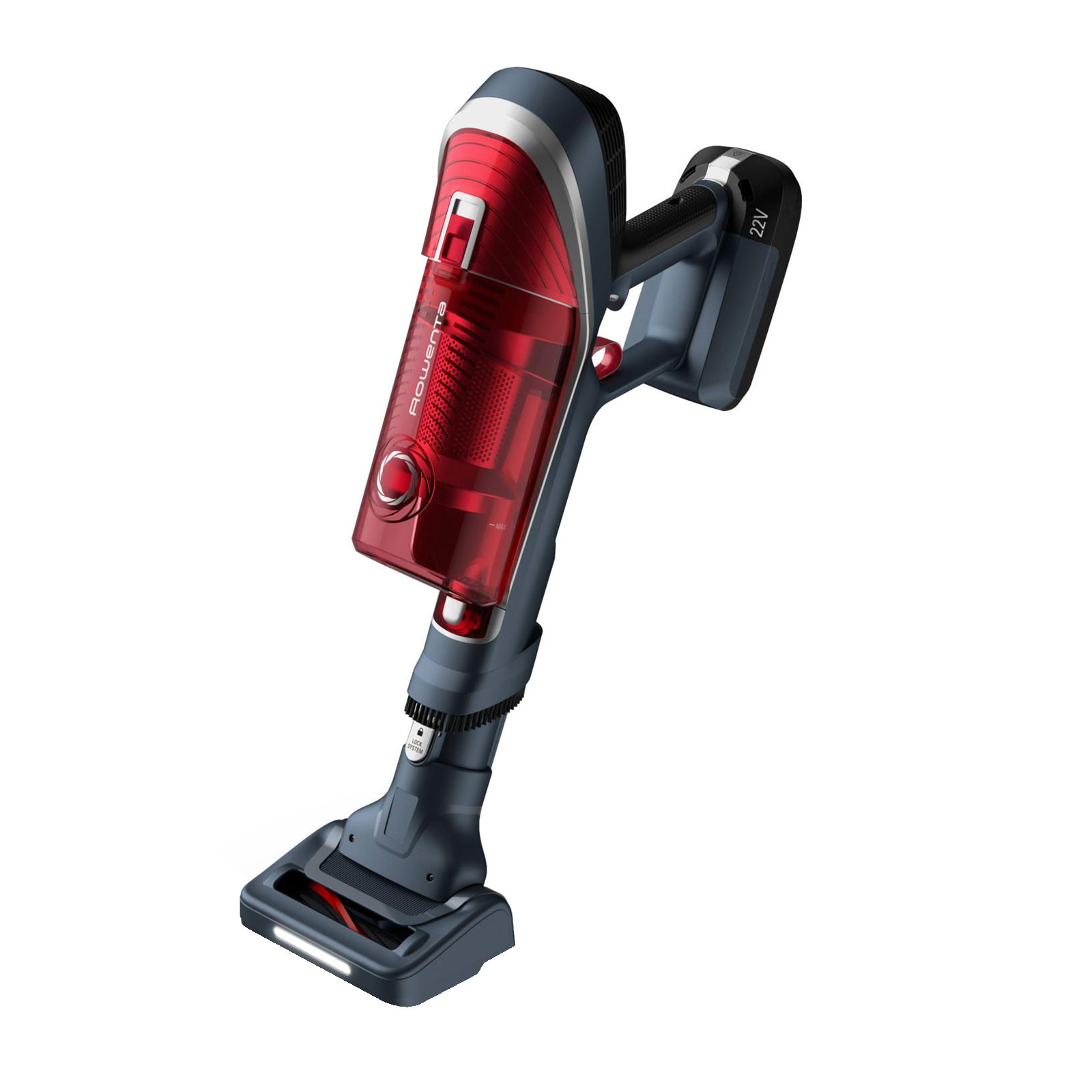 Rowenta RH9679 XForce Flex 8.60 Animal Akku-Handstaubsauger mit Stiel