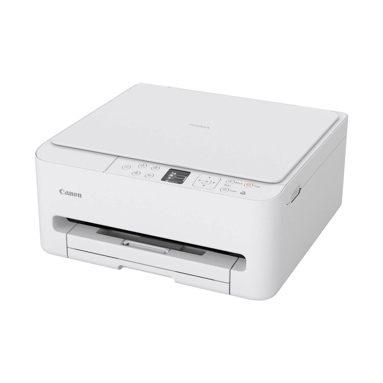 CANON PIXMA TS6550i Multifunktionsdrucker, Weiß (Drucken, Kopieren, Scannen, WLAN, USB, Apple AirPrint, Canon iEasy-PhotoPrint, Mopria Print Service, Cloud Integration Service, Duplex, A4)