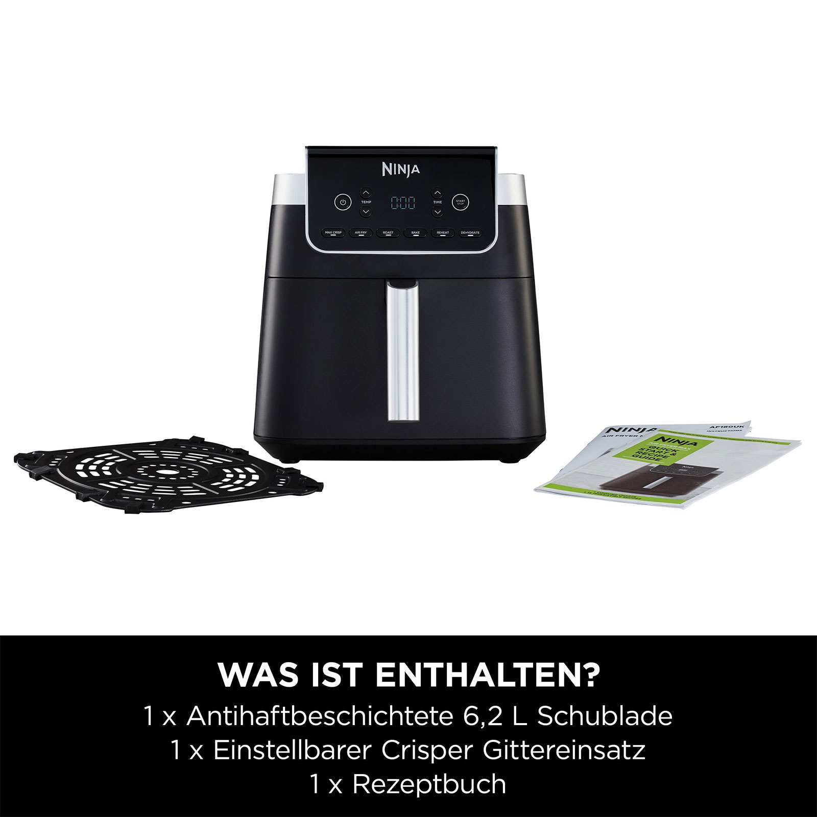 Ninja Heißluftfritteuse - AF180EU Ninja Heißluftfritteuse - AF180EU