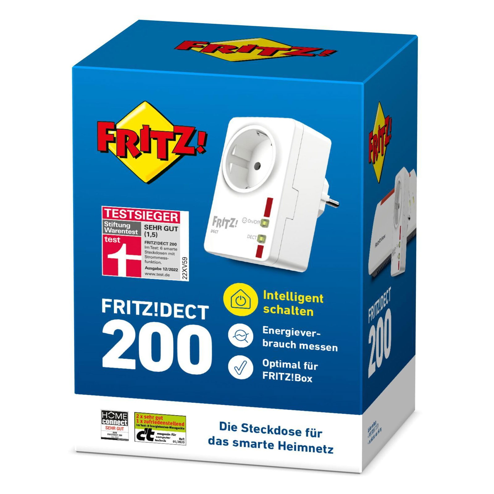 AVM FRITZ!DECT 200 Smart Home Steckdose AVM FRITZ!DECT 200 Smart Home Steckdose