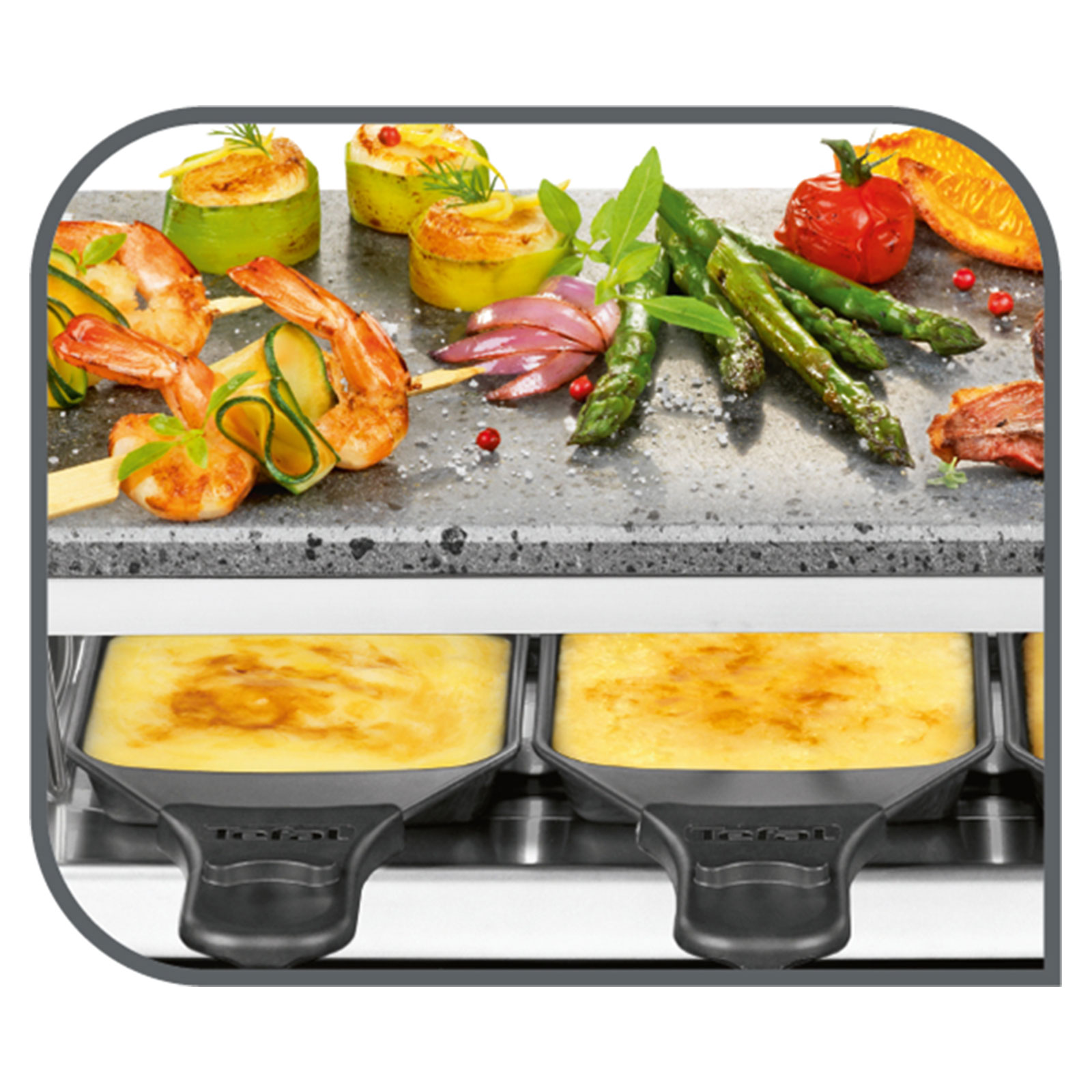 Tefal PR457B Raclette Grill Pierrade