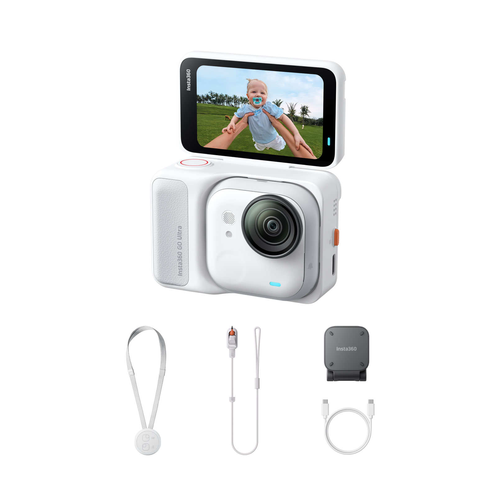 Insta360 GO Ultra Standard Bundle (Midnight Black) Action Kamera