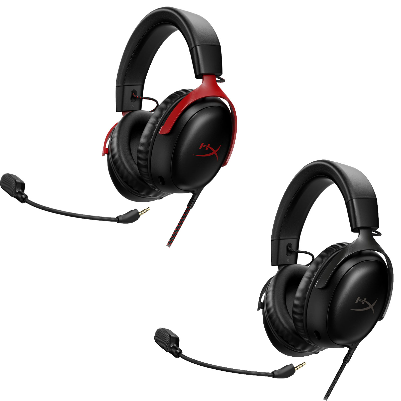 HyperX Cloud III, Schwarz Gaming-Headset (Kompatibel mit PC, PS5, Xbox Series X|S, Xbox One, Switch, Mac und Mobilgeräten)