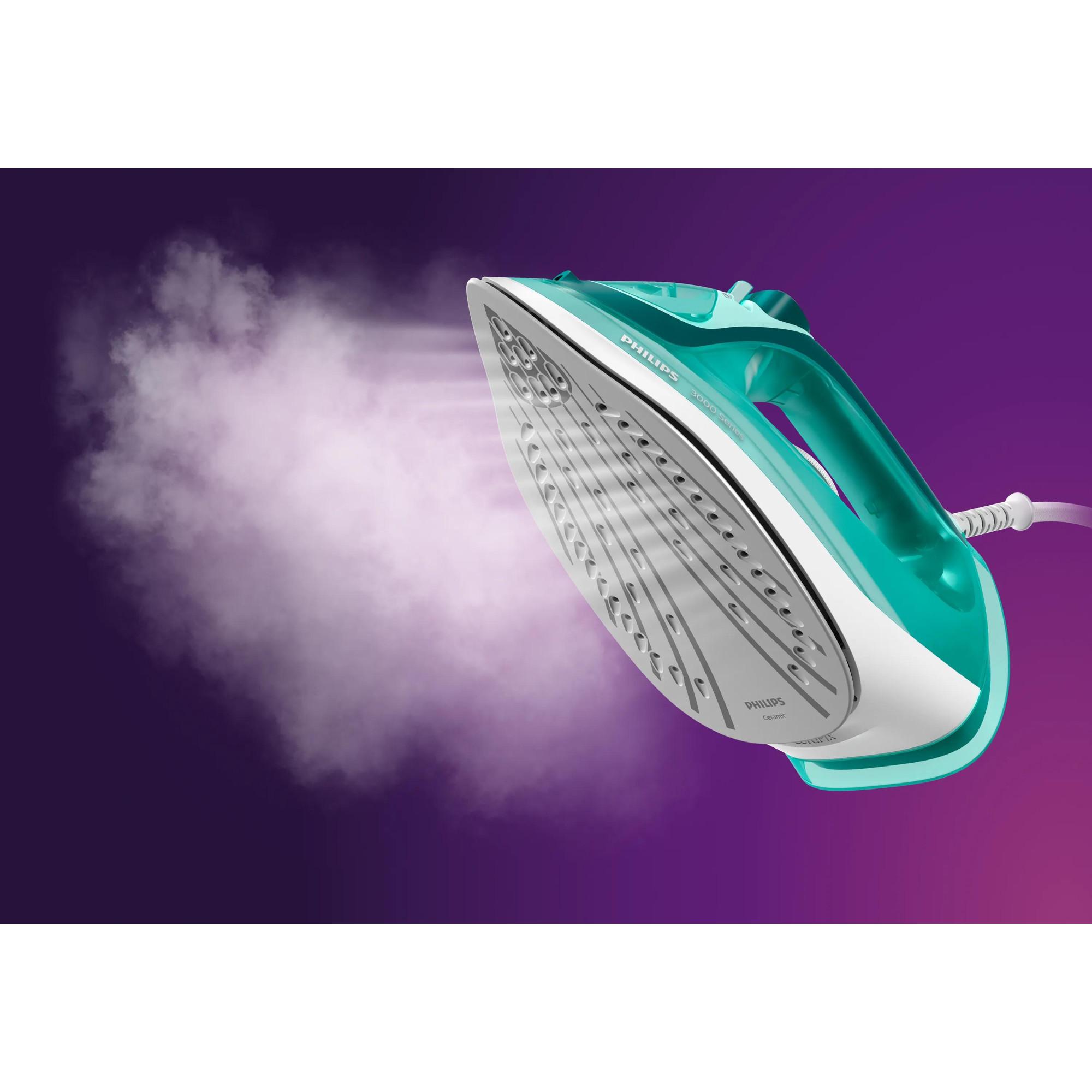 Philips Dampfbügel, Leistung 2400 W, starker Dampfschlag 180 g