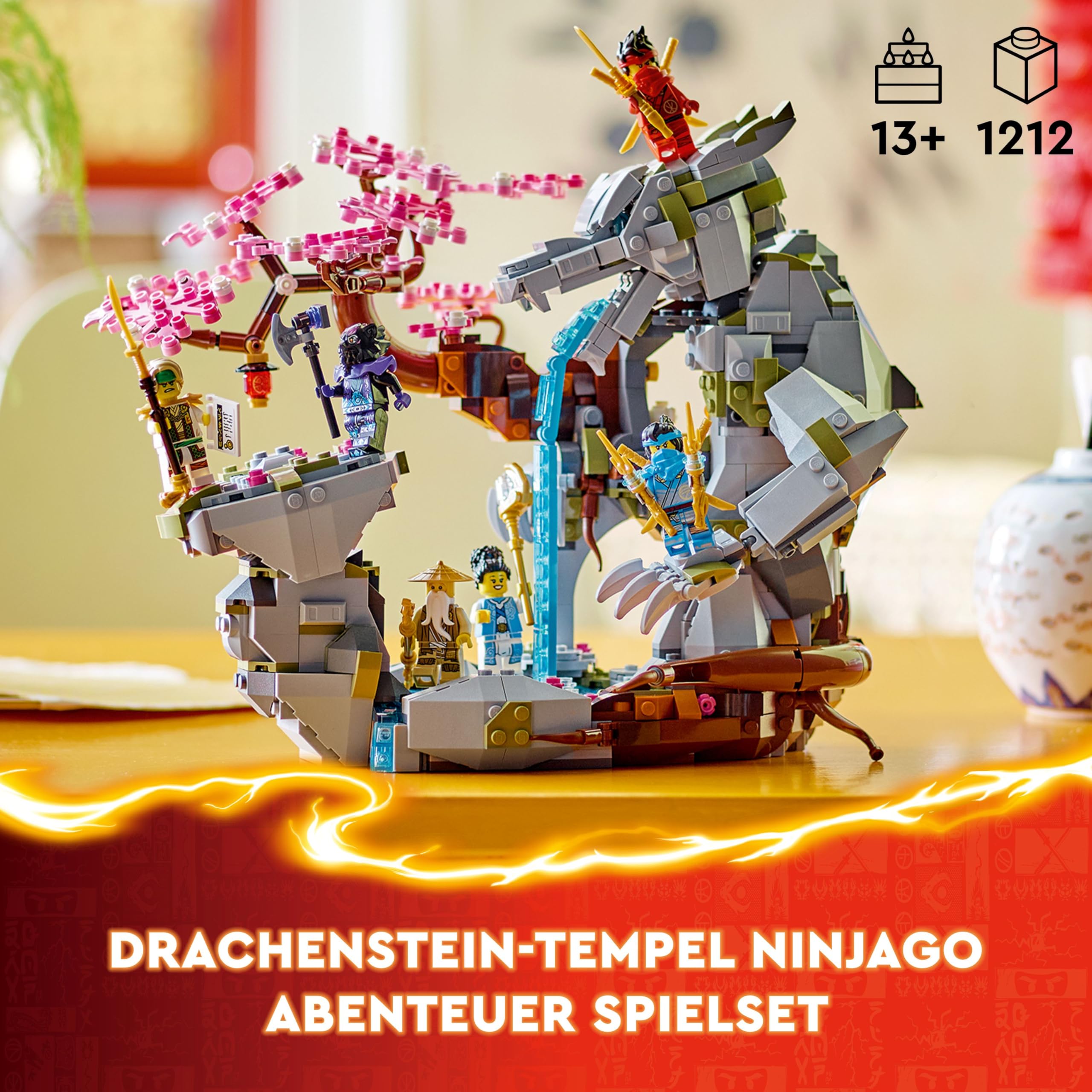 LEGO NINJAGO Drachenstein-Tempel 71819