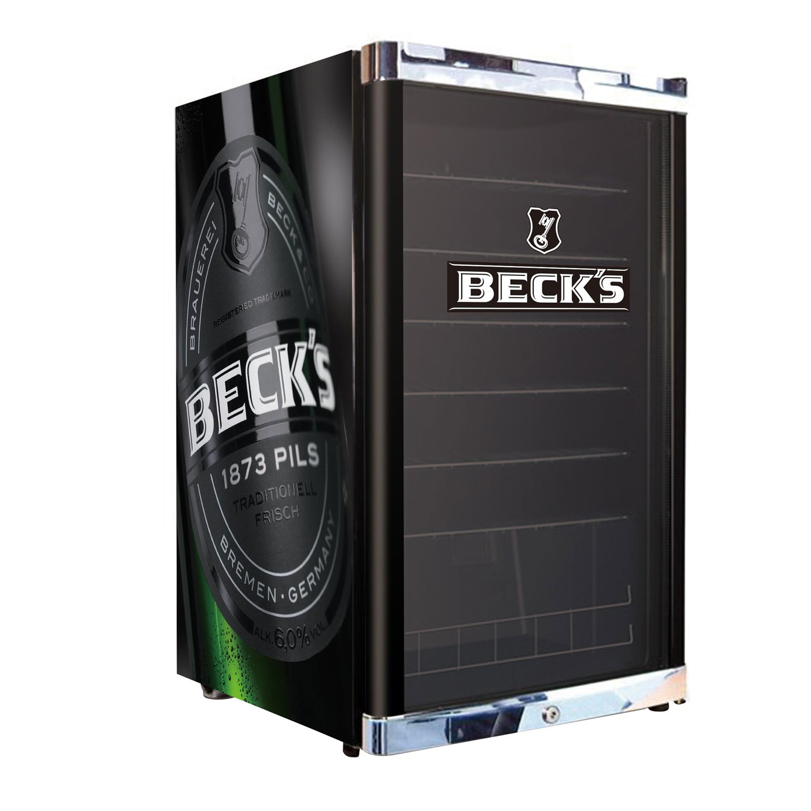 CUBES HIGHCUBE BECK´S BLACK Getränkekühlschrank CUBES HIGHCUBE BECK´S BLACK Getränkekühlschrank