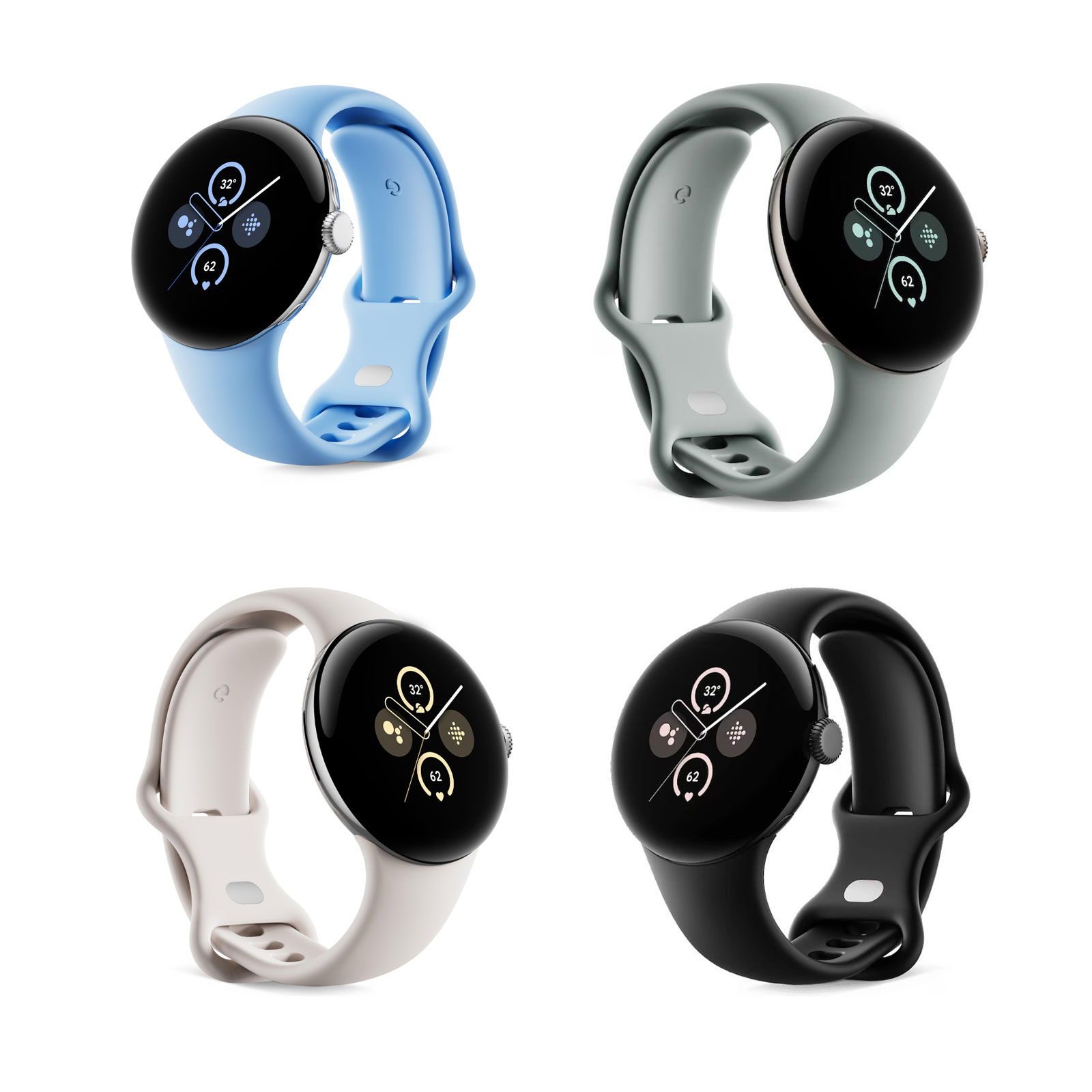 Google Pixel Watch 2, LTE, 4G Aluminiumgehäuse Unisex