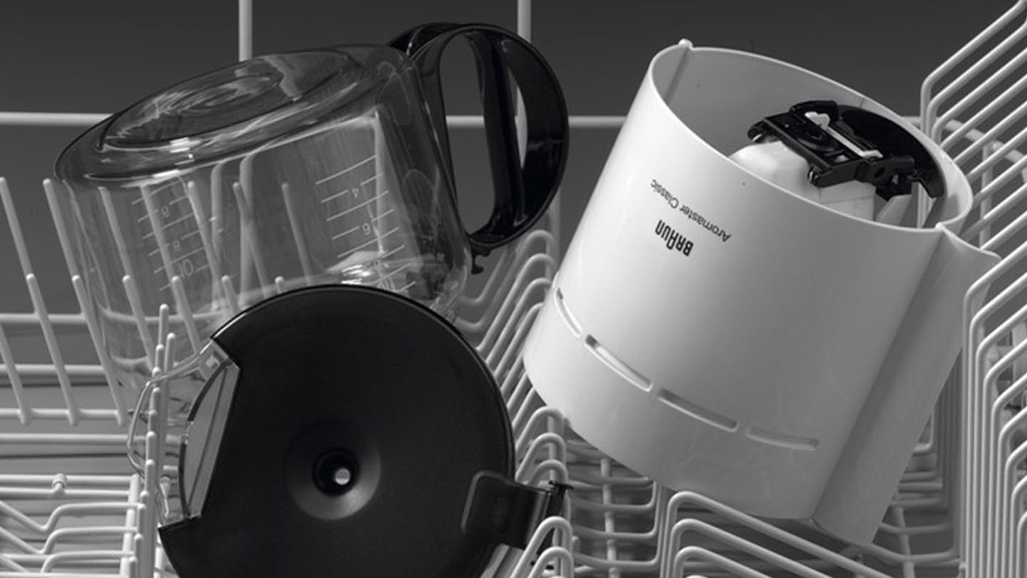 BRAUN KF 47 Kaffeemaschine Aromaster Classic Filterkaffeemaschine mit Glaskanne für bis zu 10 Tassen