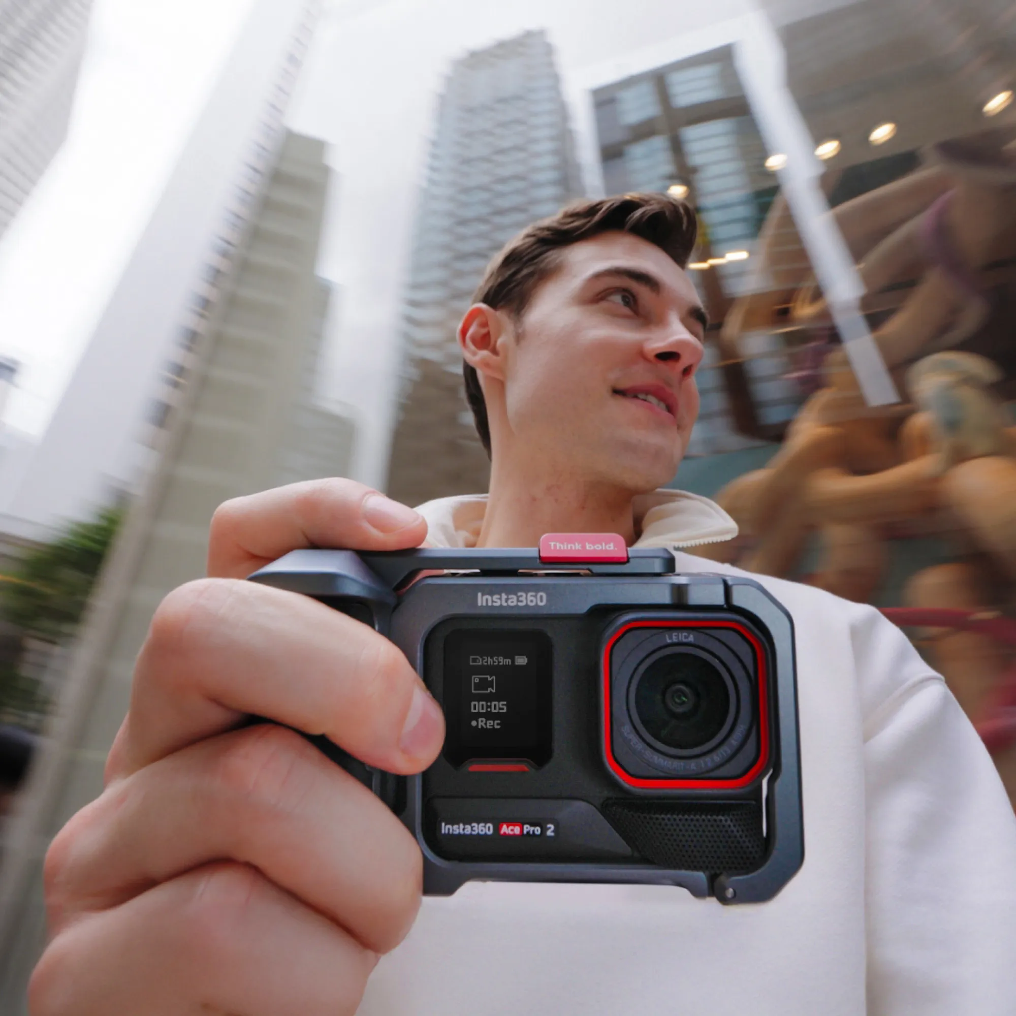 Insta360 Ace Pro 2/Ace Pro Single Battery Xplorer Bundle, Dark Gray Kamera